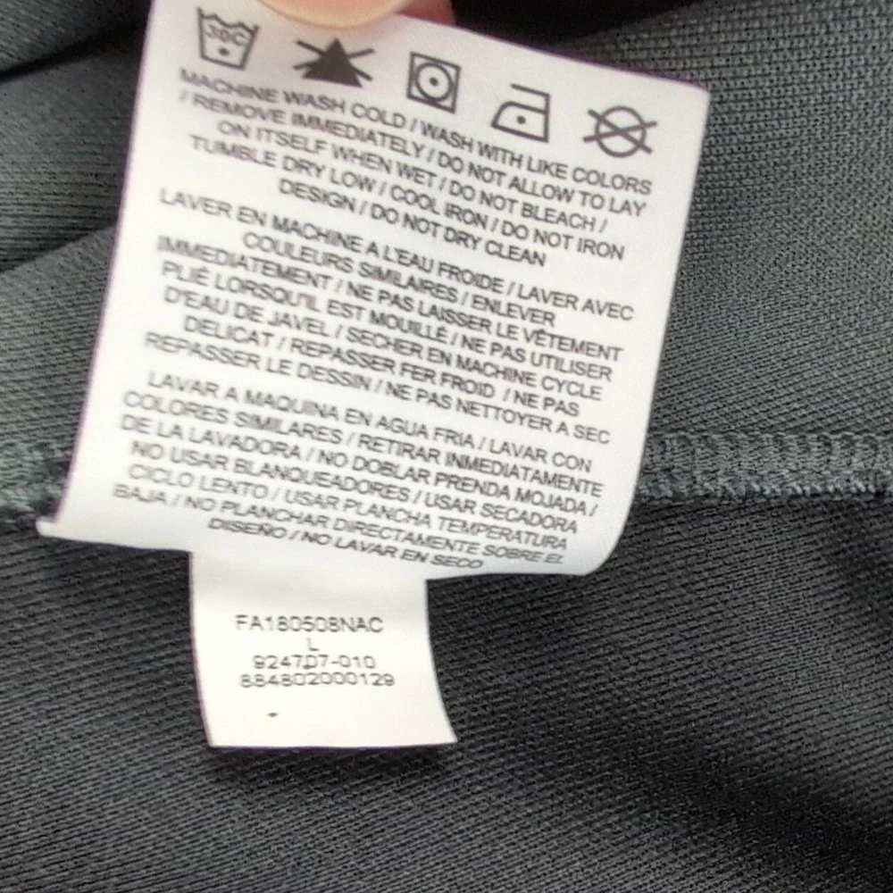 Jordan Mens Muskogee Roughers Dri-FIT Full Zip Track Jacket Large Athletic Black